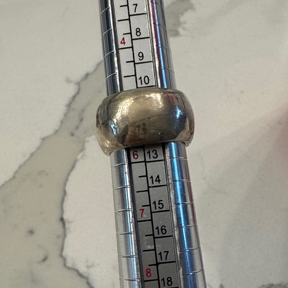 Chunky Sterling Silver pinky Ring - Picture 3 of 5